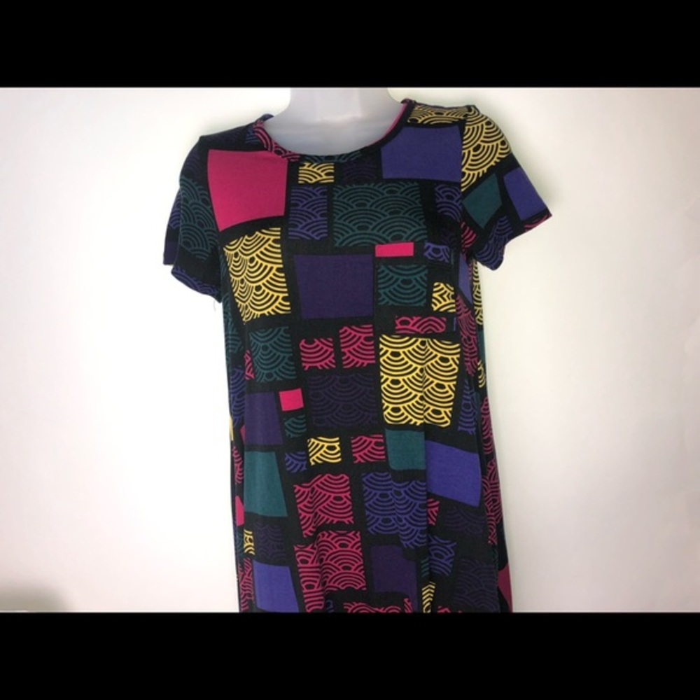 LuLaRoe Carly Geo Pattern Dress XXS‎